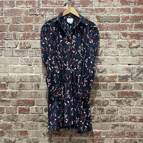 Kate Spade So Foxy Long Sleeve Dress Size 2 - Picture 3 of 6